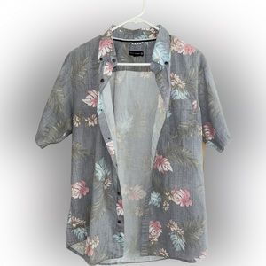 Ocean Current Men’s Collared Aloha Shirt